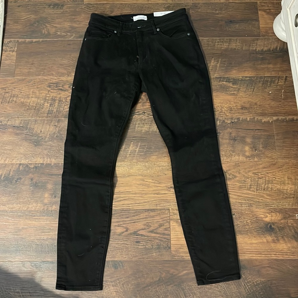 NWT Loft Black Curvy Skinny Jean